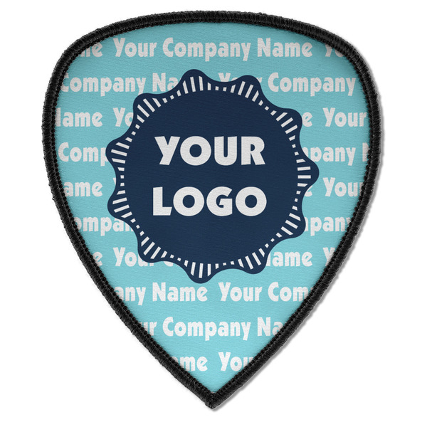 Custom Logo & Company Name Iron on Shield Patch A