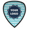 Logo & Company Name Shield Patch