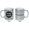 Logo & Company Name Silver Mug - Approval