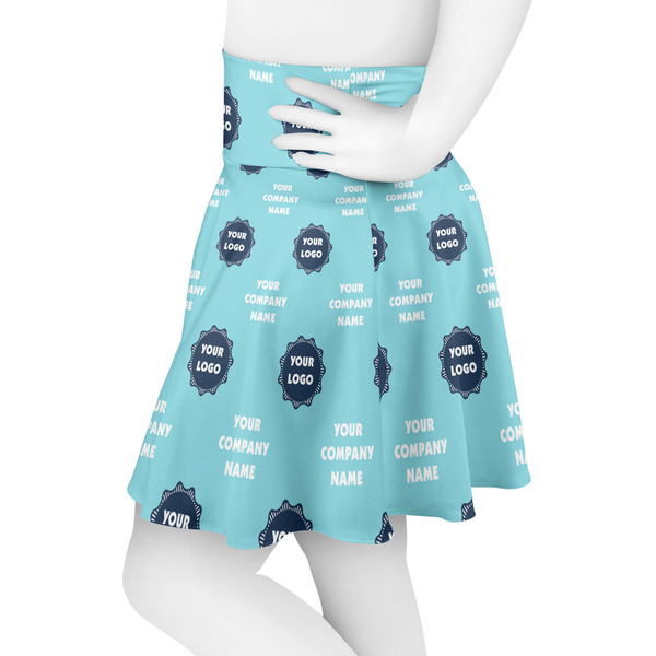 Logo & Company Name Skater Skirt - Side