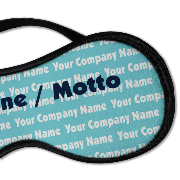 Logo & Company Name Sleeping Eye Mask - DETAIL Large
