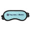 Logo & Company Name Sleeping Eye Masks - Front View