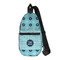 Logo & Company Name Sling Bag - Front View