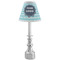 Logo & Company Name Small Chandelier Lamp - LIFESTYLE (on candle stick)