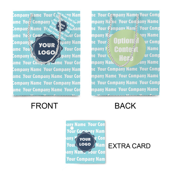 Logo & Company Name Small Gift Bag - Approval