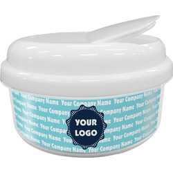 Logo & Company Name Snack Container