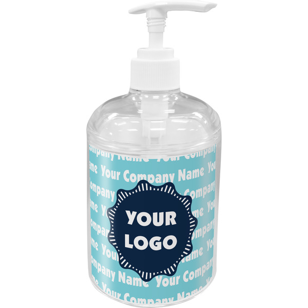 Custom Logo & Company Name Acrylic Soap & Lotion Bottle