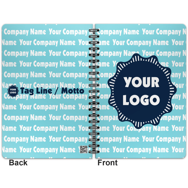 Logo & Company Name Spiral Journal 7 x 10 - Apvl
