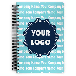 Logo & Company Name Spiral Notebook - 7" x 10"