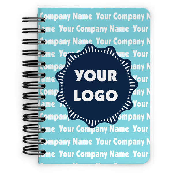 Custom Logo & Company Name Spiral Notebook - 5" x 7"