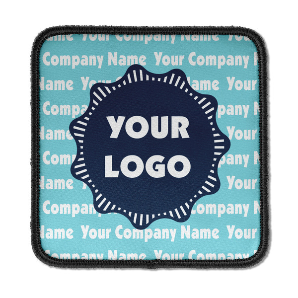 Logo & Company Name Square Patch