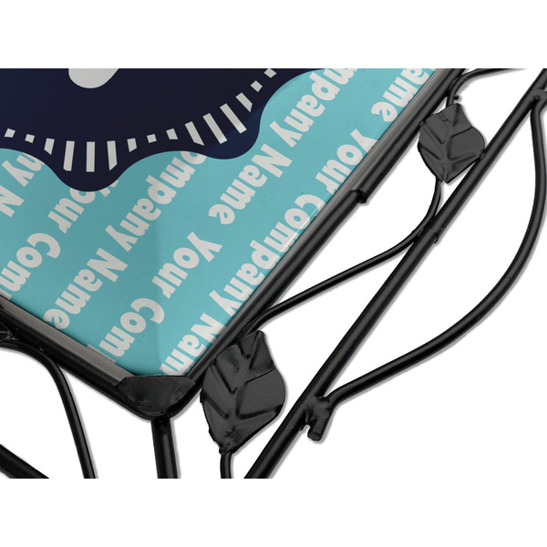 Logo & Company Name Square Trivet - Detail