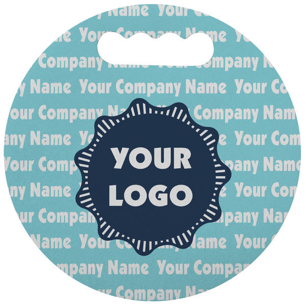 Custom Logo & Company Name Stadium Cushion - Round