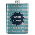 Logo & Company Name Stainless Steel Flask