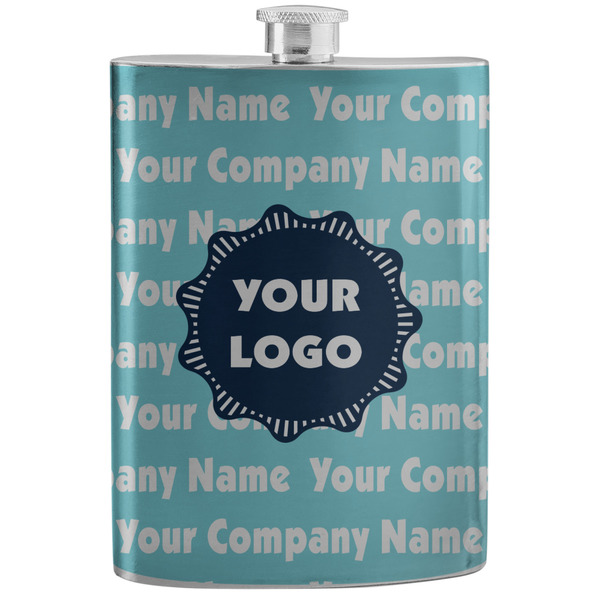 Custom Logo & Company Name Stainless Steel Flask