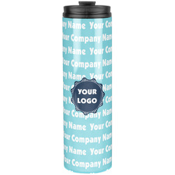 Logo & Company Name Stainless Steel Skinny Tumbler - 20 oz