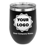 Logo & Company Name Stemless Stainless Steel Wine Tumbler