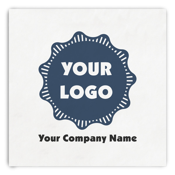 Custom Logo & Company Name Paper Dinner Napkins