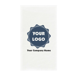 Logo & Company Name Guest Towels - Full Color - Standard