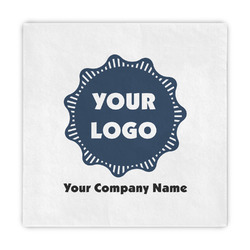 Logo & Company Name Decorative Paper Napkins