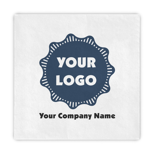 Custom Logo & Company Name Decorative Paper Napkins