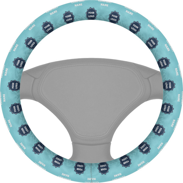 Custom Logo & Company Name Steering Wheel Cover