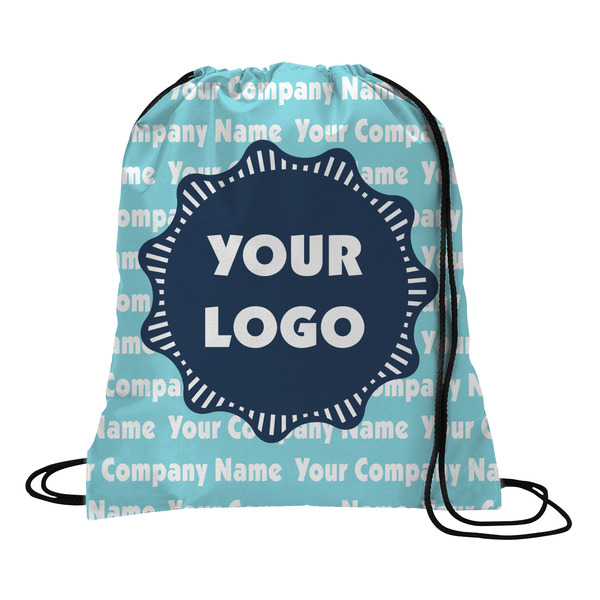 Custom Logo & Company Name Drawstring Backpack - Large