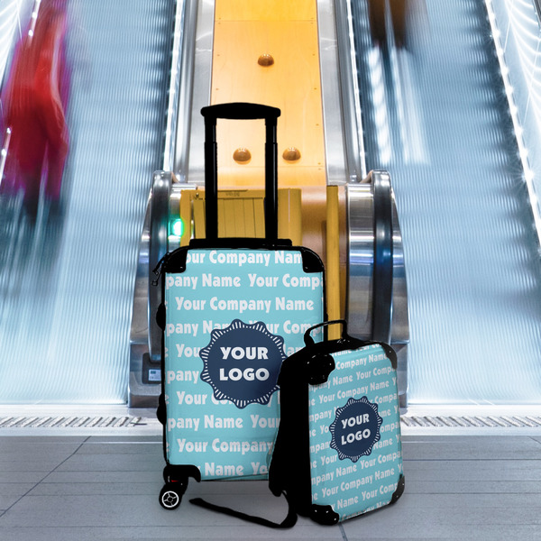 Logo & Company Name Suitcase Set 4 - IN CONTEXT