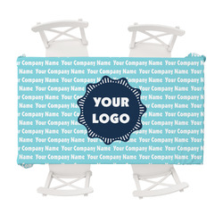 Logo & Company Name Tablecloth - 58"x102" (Personalized)