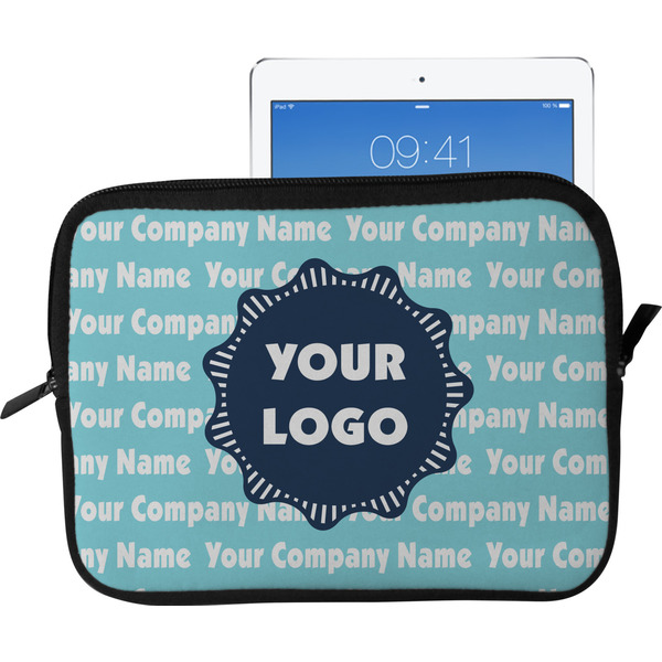 Custom Logo & Company Name Tablet Case / Sleeve - Large