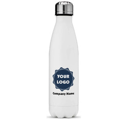 Logo & Company Name Water Bottle - 17 oz - Stainless Steel - Full Color Printing
