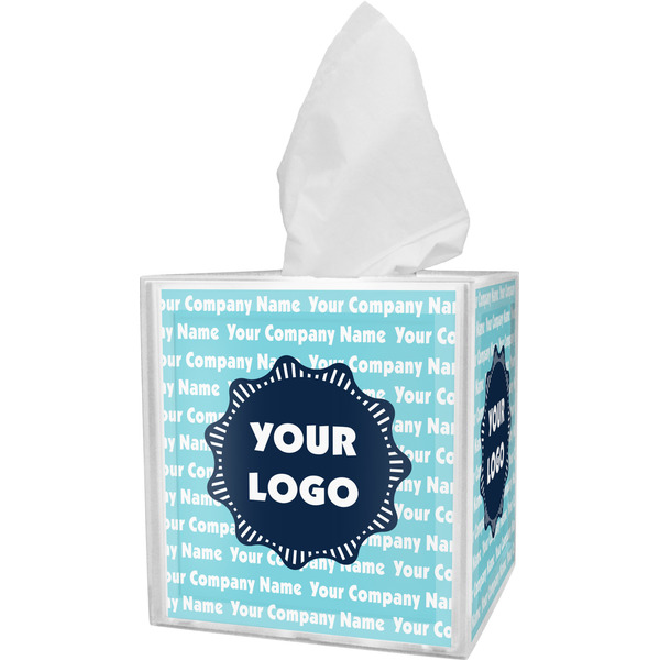 Custom Logo & Company Name Tissue Box Cover