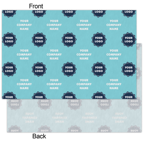 Logo & Company Name Tissue Paper - Heavyweight - XL - Front & Back
