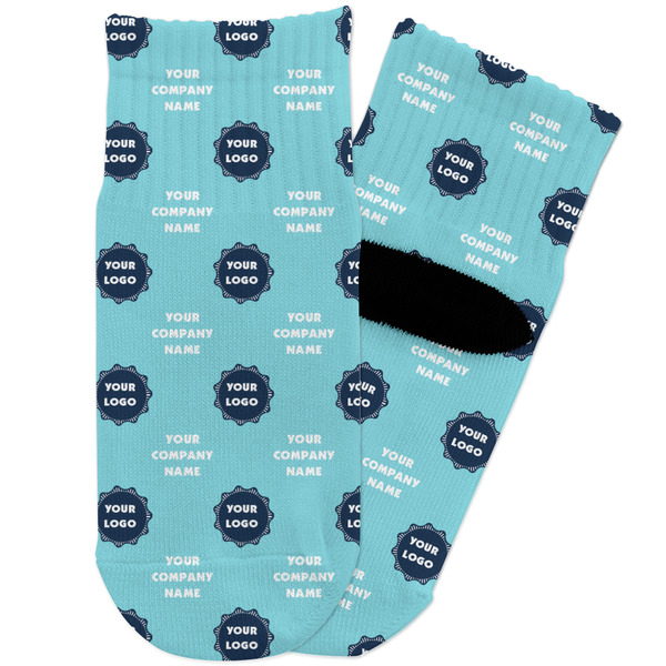 Custom Logo & Company Name Toddler Ankle Socks