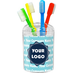 Logo & Company Name Toothbrush Holder