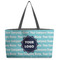 Logo & Company Name Tote w/Black Handles - Front View
