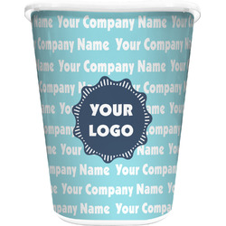 Logo & Company Name Waste Basket