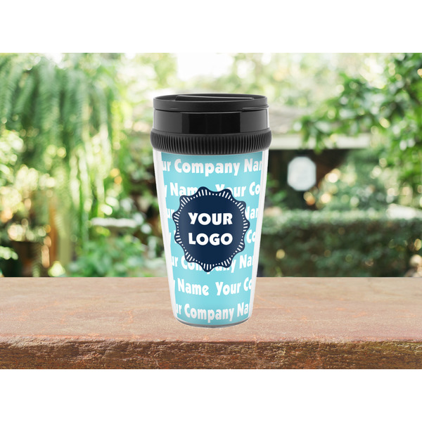 Logo & Company Name Travel Mug Lifestyle (Personalized)