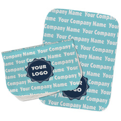 Logo & Company Name Burp Cloths - Fleece - Set of 2