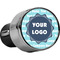 Logo & Company Name USB Car Charger - Close Up