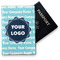 Logo & Company Name Passport Holder - Vinyl Cover
