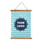 Logo & Company Name Wall Hanging Tapestry - Portrait - MAIN