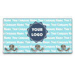 Logo & Company Name Wall Mounted Coat Rack