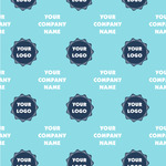 Logo & Company Name Wallpaper & Surface Covering - Water Activated - 24" x 24" Sample