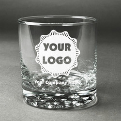 Logo & Company Name Whiskey Glass (Single)