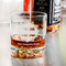 Logo & Company Name Whiskey Glass - Jack Daniel's Bar - in use