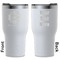 Logo & Company Name White RTIC Tumbler - Front and Back