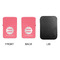 Logo & Company Name Windproof Lighters - Pink, Double Sided, no Lid - APPROVAL