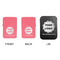 Logo & Company Name Windproof Lighters - Pink, Double Sided, w Lid - APPROVAL