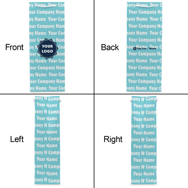 Logo & Company Name Wine Gift Bag - Gloss - Approval